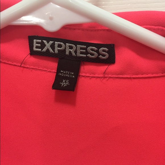 Express hot pink Portofino shirt - Picture 2 of 3